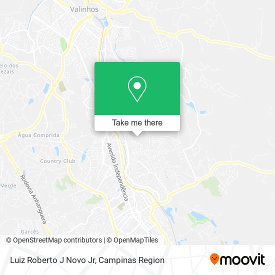 Luiz Roberto J Novo Jr map