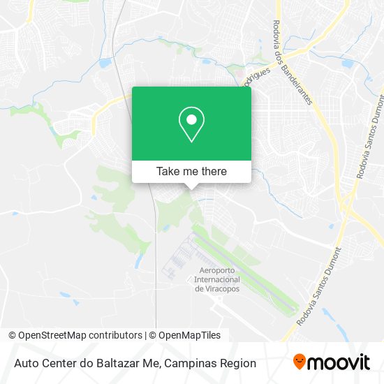 Auto Center do Baltazar Me map