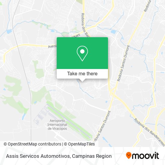 Mapa Assis Servicos Automotivos