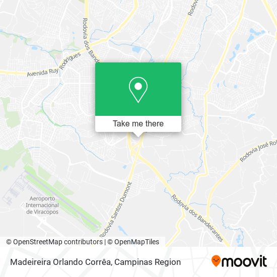 Madeireira Orlando Corrêa map