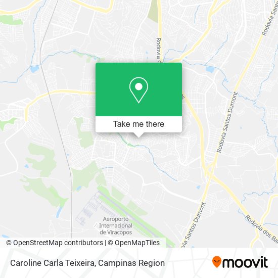 Caroline Carla Teixeira map