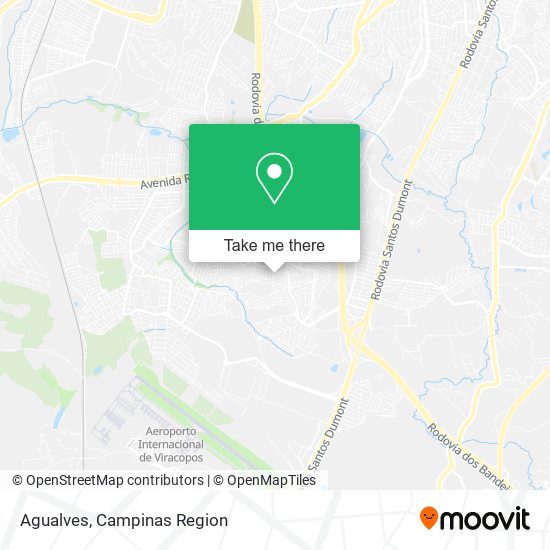 Mapa Agualves