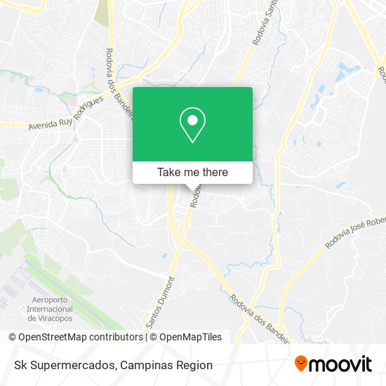 Sk Supermercados map