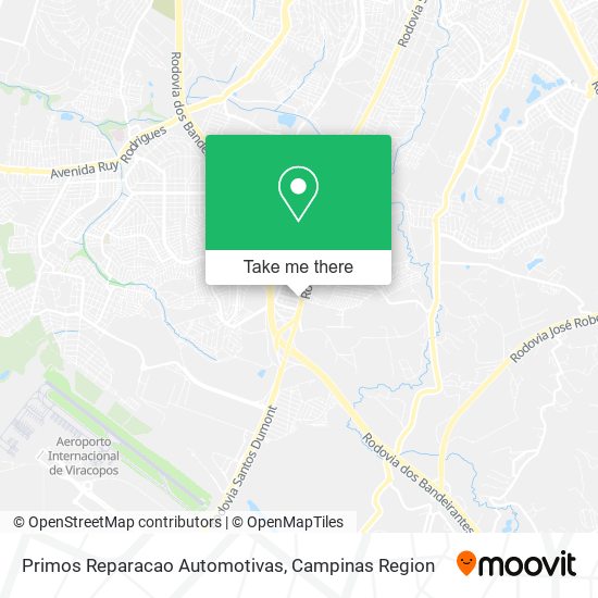 Mapa Primos Reparacao Automotivas