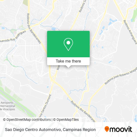 Sao Diego Centro Automotivo map