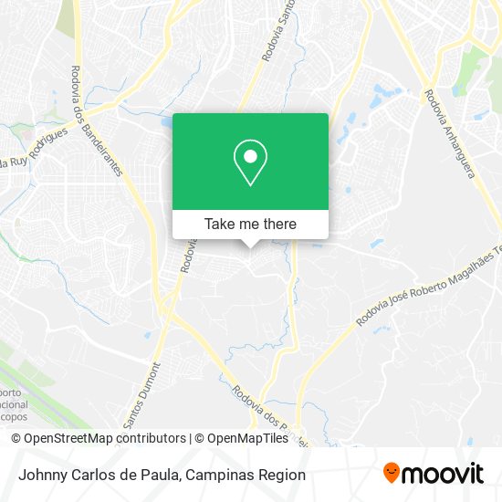 Johnny Carlos de Paula map