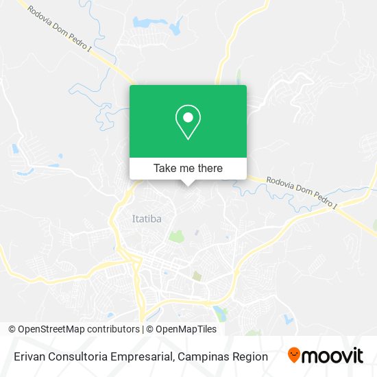 Mapa Erivan Consultoria Empresarial