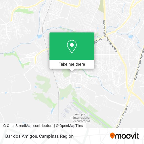 Bar dos Amigos map
