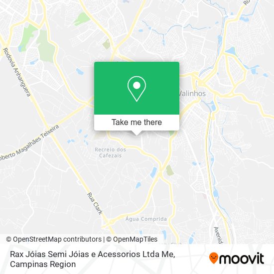 Rax Jóias Semi Jóias e Acessorios Ltda Me map