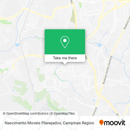 Nascimento Moveis Planejados map