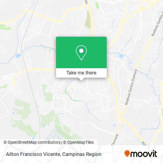 Ailton Francisco Vicente map