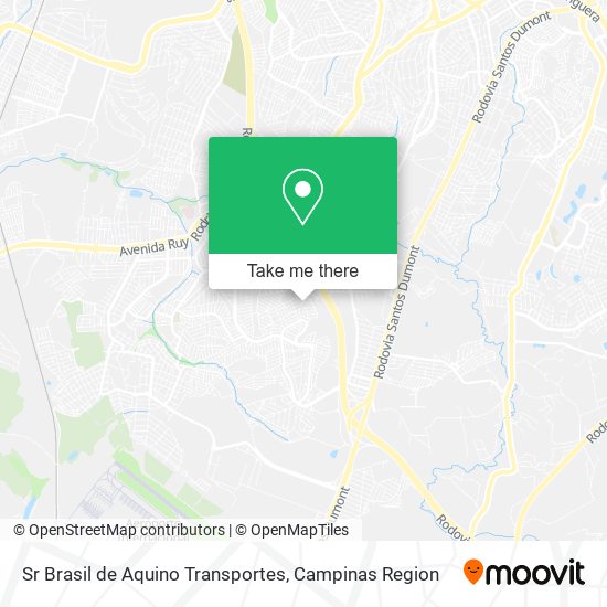 Mapa Sr Brasil de Aquino Transportes