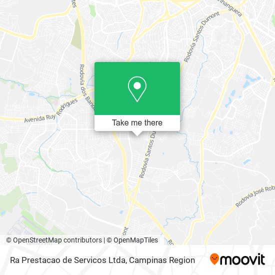 Mapa Ra Prestacao de Servicos Ltda