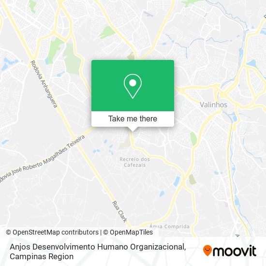 Mapa Anjos Desenvolvimento Humano Organizacional