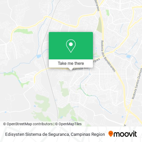 Mapa Edisysten Sistema de Seguranca