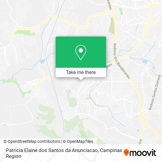 Mapa Patricia Elaine dos Santos da Anunciacao