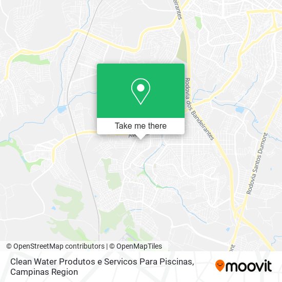 Mapa Clean Water Produtos e Servicos Para Piscinas