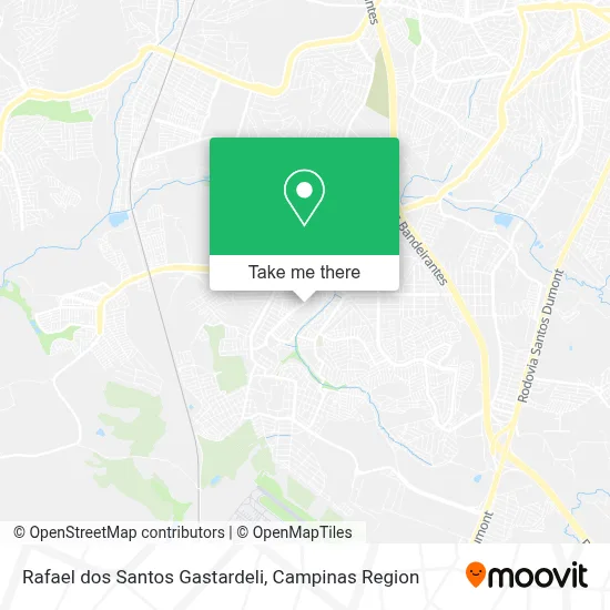 Rafael dos Santos Gastardeli map