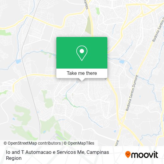 Io and T Automacao e Servicos Me map