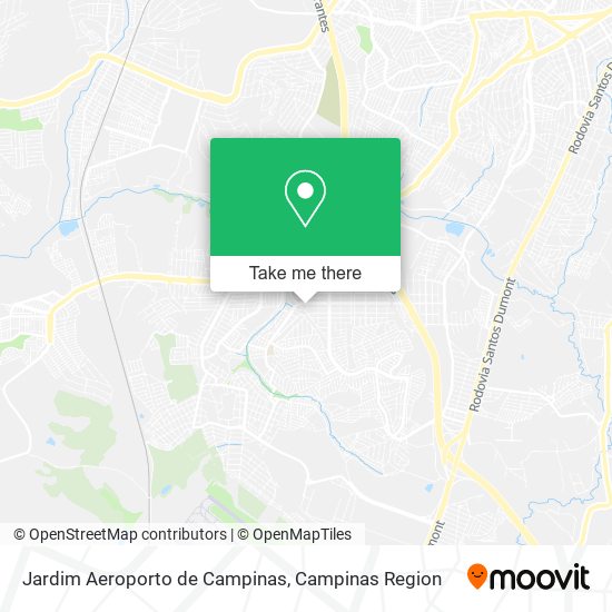 Jardim Aeroporto de Campinas map