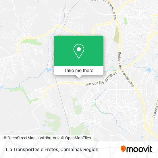 L a Transportes e Fretes map