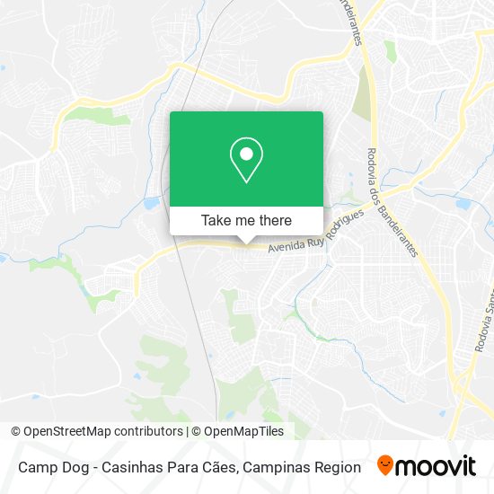 Camp Dog - Casinhas Para Cães map