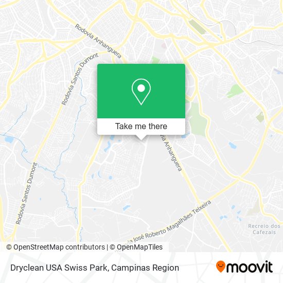 Mapa Dryclean USA Swiss Park