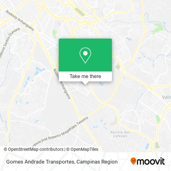 Gomes Andrade Transportes map