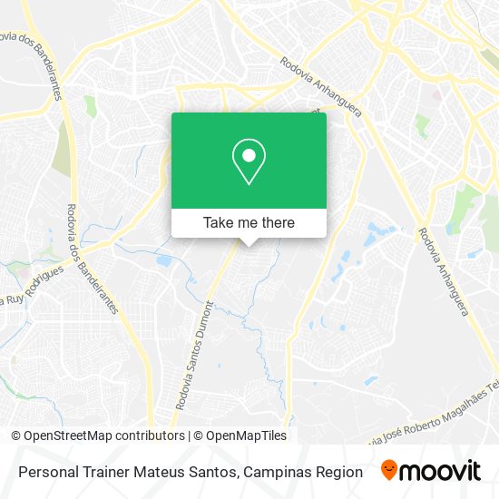 Personal Trainer Mateus Santos map