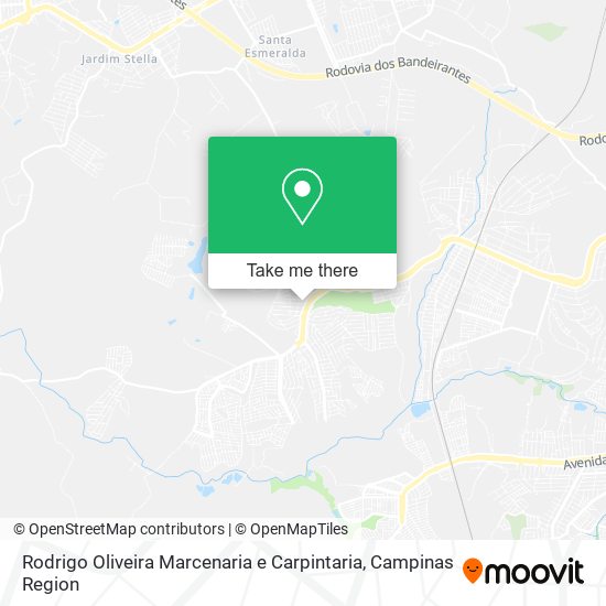 Rodrigo Oliveira Marcenaria e Carpintaria map