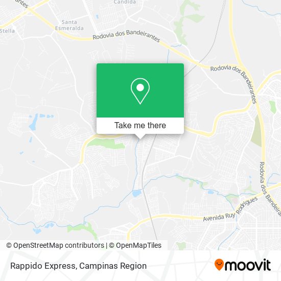 Mapa Rappido Express