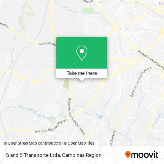 S and S Transporte Ltda map