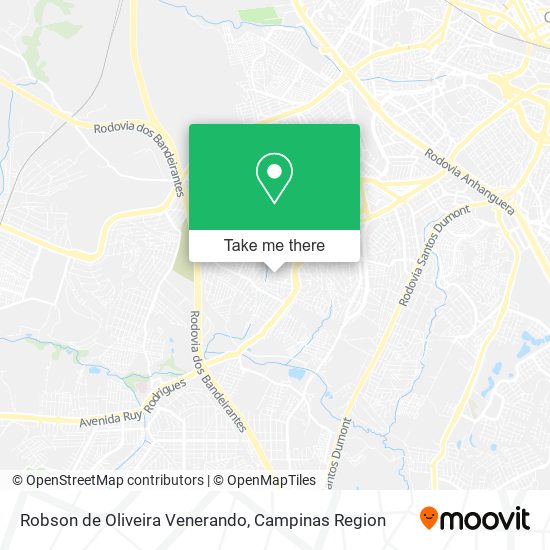 Robson de Oliveira Venerando map