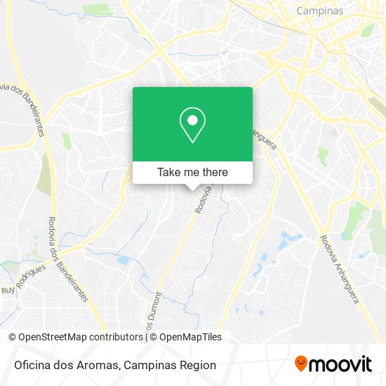 Oficina dos Aromas map