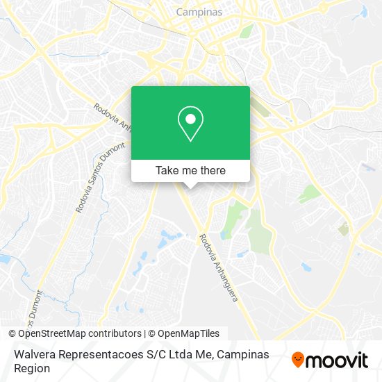 Walvera Representacoes S / C Ltda Me map