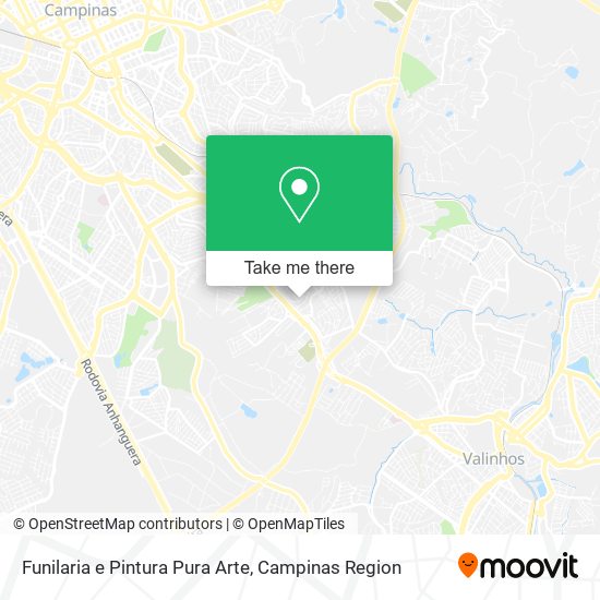 Funilaria e Pintura Pura Arte map
