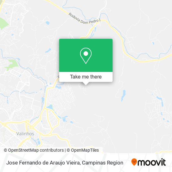 Jose Fernando de Araujo Vieira map