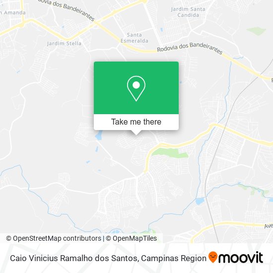 Caio Vinicius Ramalho dos Santos map