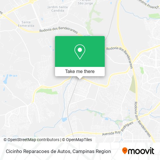 Mapa Cicinho Reparacoes de Autos