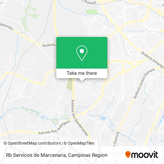 Rb Servicos de Marcenaria map