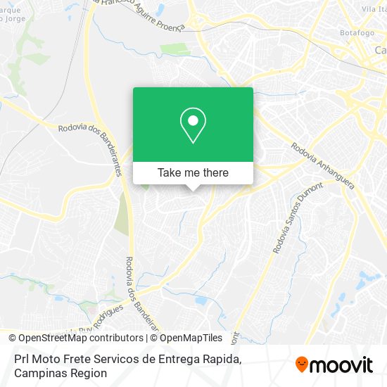 Prl Moto Frete Servicos de Entrega Rapida map