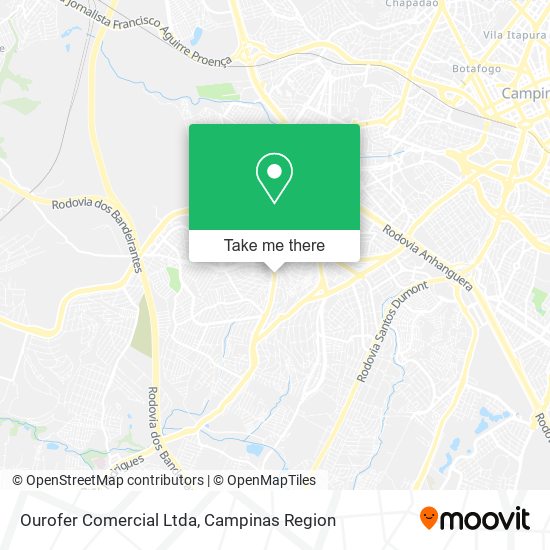 Mapa Ourofer Comercial Ltda