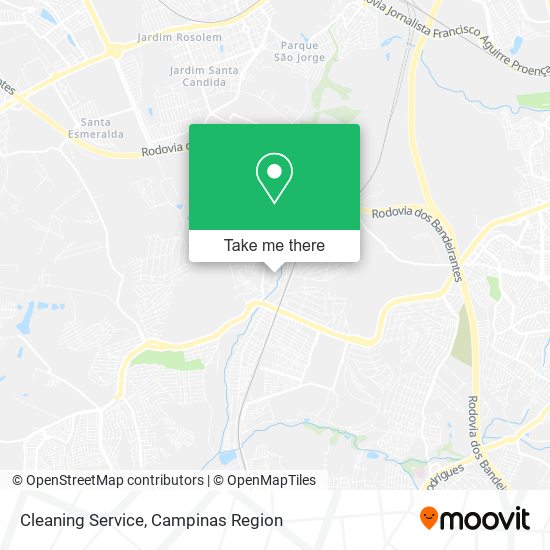 Cleaning Service map