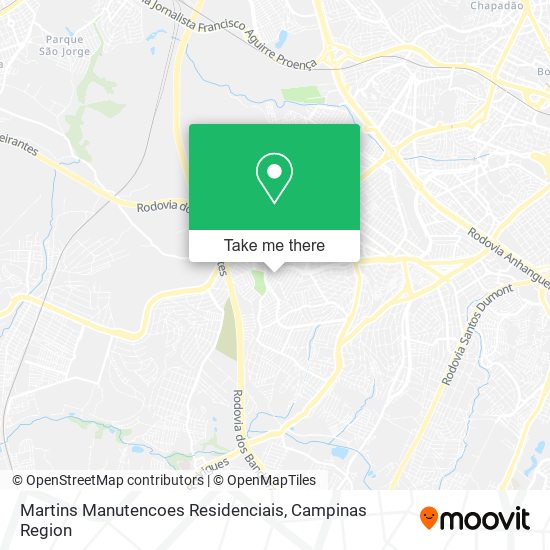 Mapa Martins Manutencoes Residenciais