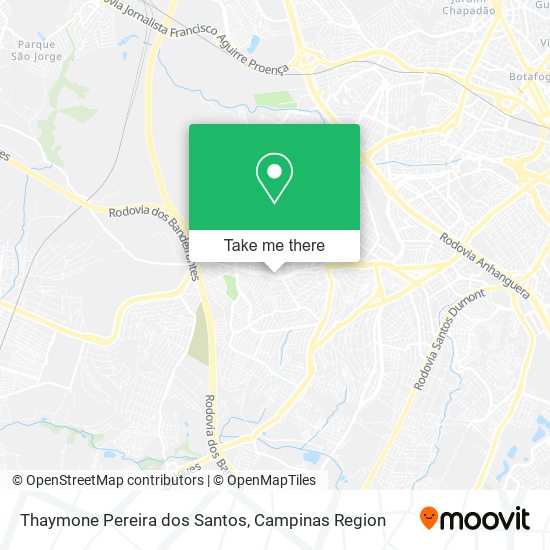 Thaymone Pereira dos Santos map