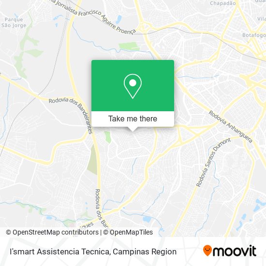 I'smart Assistencia Tecnica map