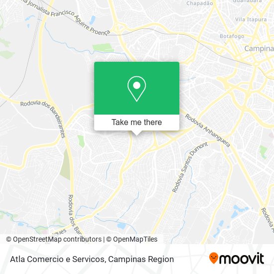 Atla Comercio e Servicos map