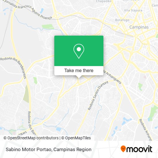 Mapa Sabino Motor Portao