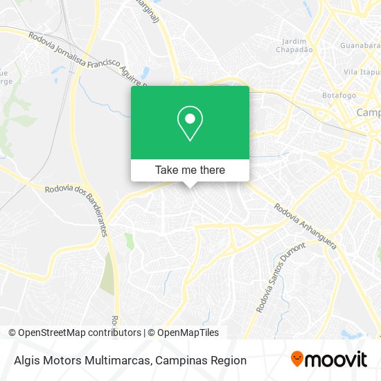 Mapa Algis Motors Multimarcas