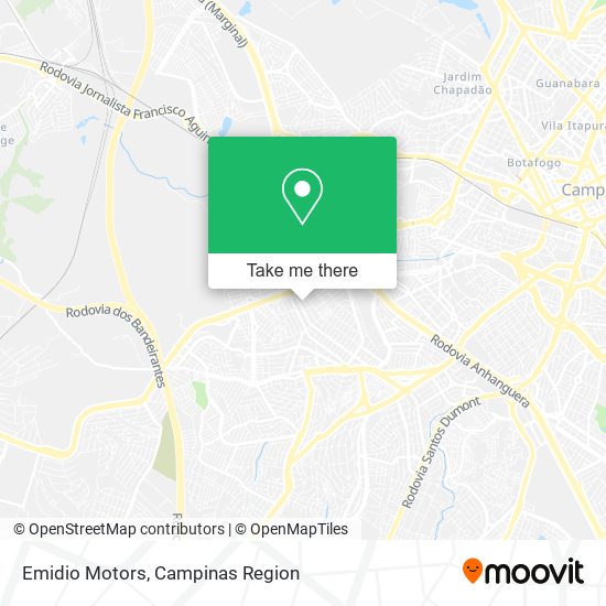 Mapa Emidio Motors